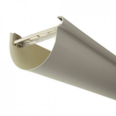Gouttière aluminium demi-ronde 2 mètres développé 270