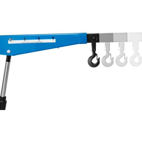 Grue d'atelier non encadrante forme V pliante 500 kg - 855010010