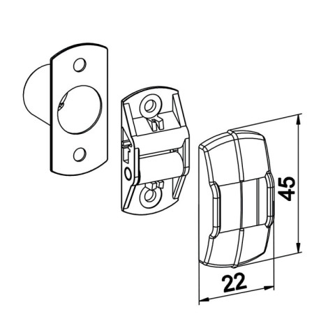 Moteur radio ø 35 mm pour volet roulant 20 kg - 9 nm