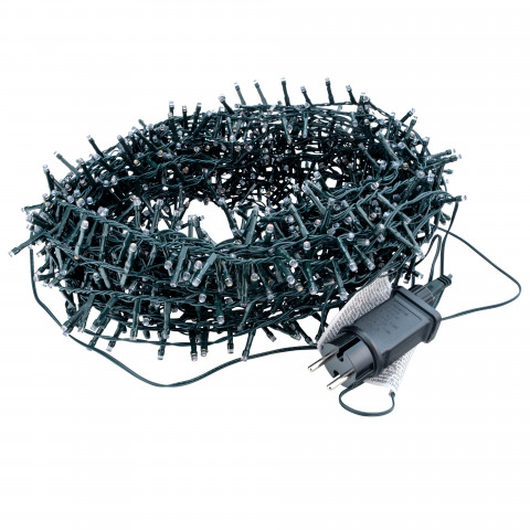 Guirlande 1200led multicol 24m extérieur