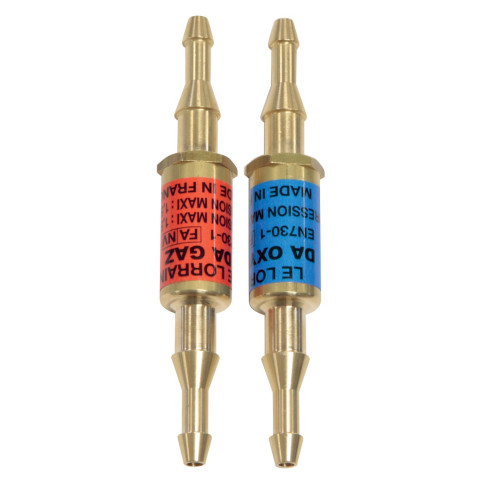 Lot de 2 antiretours pare-flamme OX & AD (ARPF) - GYS - 039070