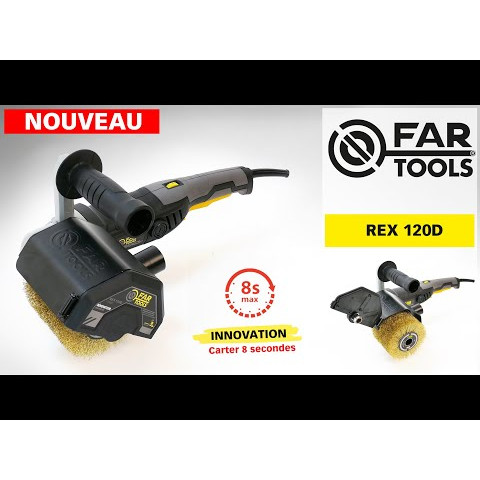 Rénovateur extérieur FAR TOOLS 1300W Ø 120 mm - 115027