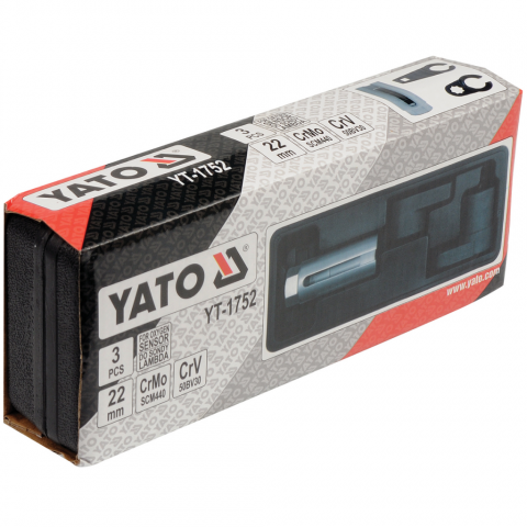 YATO Set de 3 douilles pour sonde lambda Yato