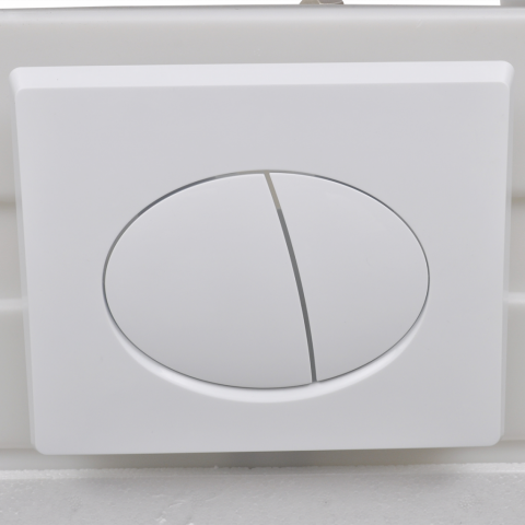 vidaXL Toilette suspendue au mur avec réservoir caché Céramique Blanc