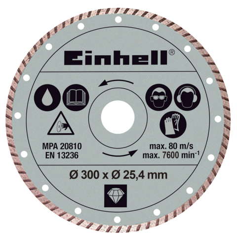 Einhell Disque coupe turbo 300 x 25,4 mm pour RT-SC 920 L
