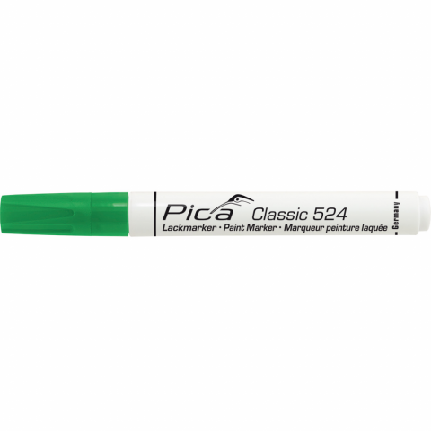 Pica classic marqueur industriel à peinture 2- 4 mm rond vert