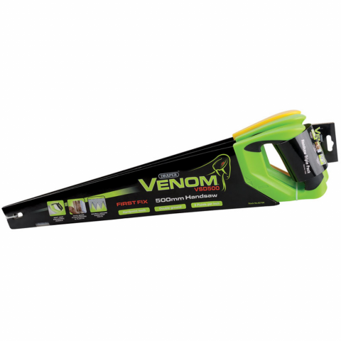 Draper tools jeu de scie à main trois pièces venom 50 cm acier 17693