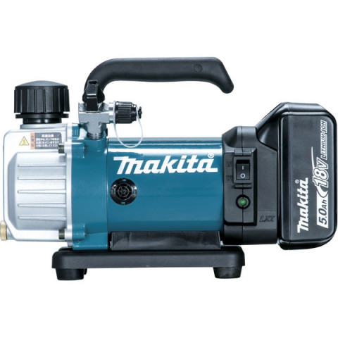 pompe a vide 18 v li-ion 5 ah 50 l/min 20 pa - dvp180rt
