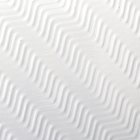Receveur de douche carré 80 x 80 cm en béton de synthèse extra-plat coloris blanc hestia