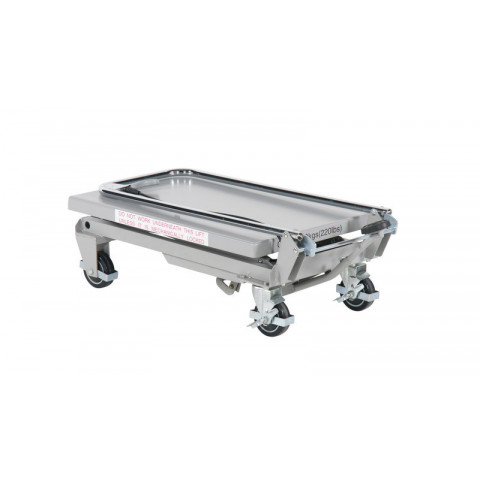 Table élévatrice manuelle aluminium 100 kg - 855007766