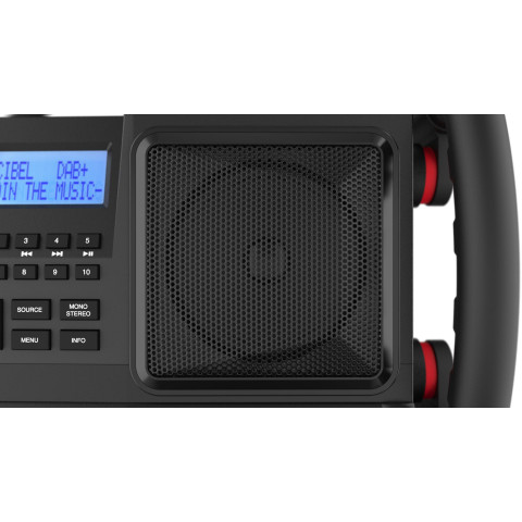 Radio de chantier usb (chargeur / lecteur) rechargeable ip65 - workstation