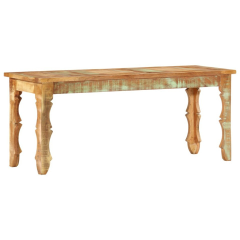 Banc 110 x 35 x 45 cm bois de récupération massif