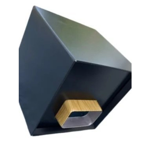 Boite à eau alu 200x200x210 - RAL 9005 Noir