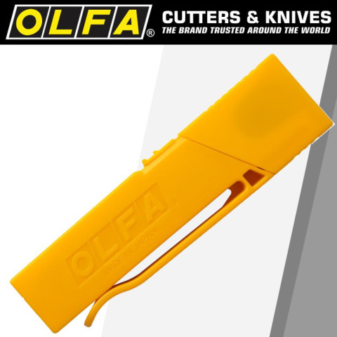 Etui de 30 lames de cutter sécables LB-30B de 18 mm de largeur avec clip de ceinture - CARPENTRAS SIGN - OL25167