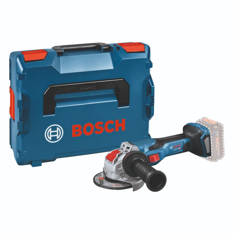 Kit d'électricien meuleuse d'angle sans fil Bosch GWX 18V-15 C BITURBO avec disques à tronçonner X-LOCK - BOSCH - 061599765T