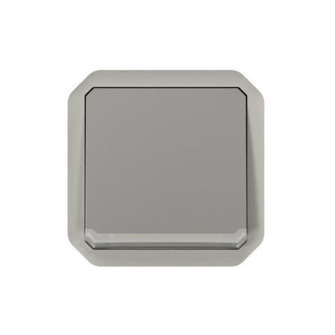 Interrupteur bipolaire plexo composable gris (069530l)