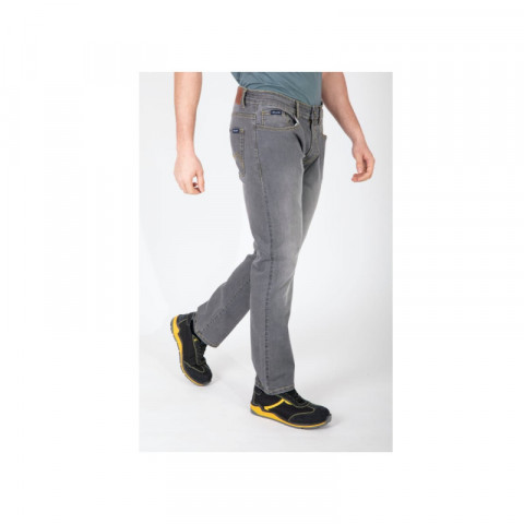 Jeans de travail rica lewis - homme - taille 38 - coupe droite - coolmax - stretch - cooler