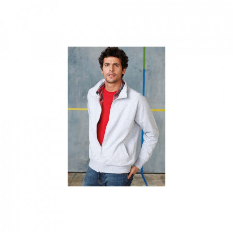 Veste de travail zippée Kariban unisexe French Terry (couleur au choix)
