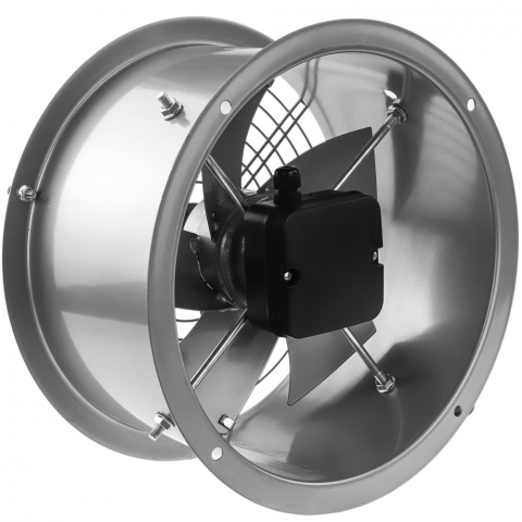 PrimeMatik Ventilateur de Tube de 200 mm Extracteur de Conduit en Ligne pour Ventilation Industrielle 