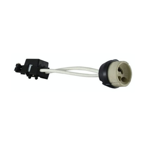 Kit spot led GU10 6 watt (eq. 60 watt) céramique - Support blanc - Couleur eclairage - Blanc neutre, Type Support - Rond orientable 92mm