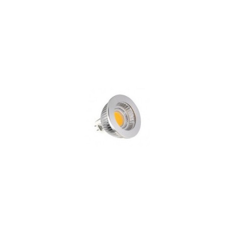 Kit spot LED GU5.3 COB 5 watt Dimmable - Couleur eclairage - Blanc chaud 2700°K