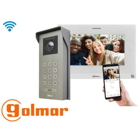 Kit visiophone connecté wifi golmar soul 7" access