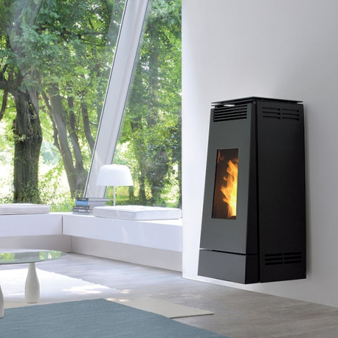 Poele a granulés isatis lp6 noir