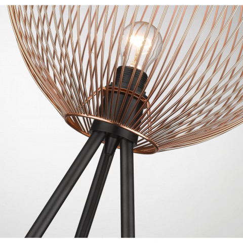 Lampadaire cuivre leeds 1 lumières
