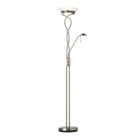 Lampadaire monaco avec liseuse - Coloris au choix