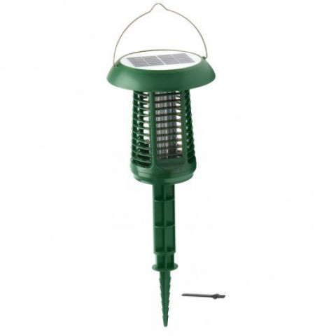 Lampe anti moustique solaire naturel