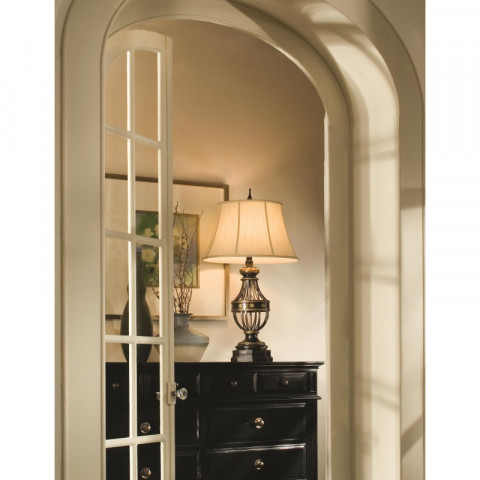 Lampe augustine, avec abat-jour