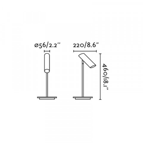 Lampe de table blanche link 1 ampoule