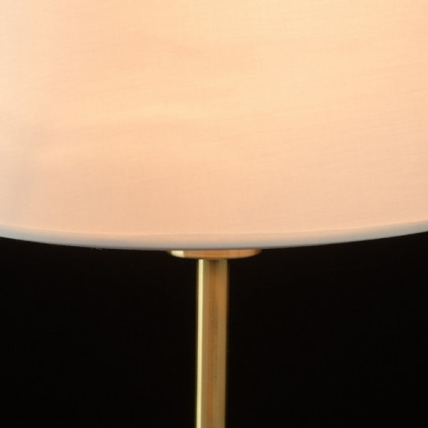 Lampe de table dorée megapolis 1 ampoule 43 cm