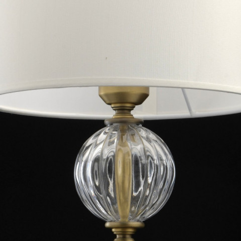 Lampe de table laiton classic 1 ampoule 53 cm