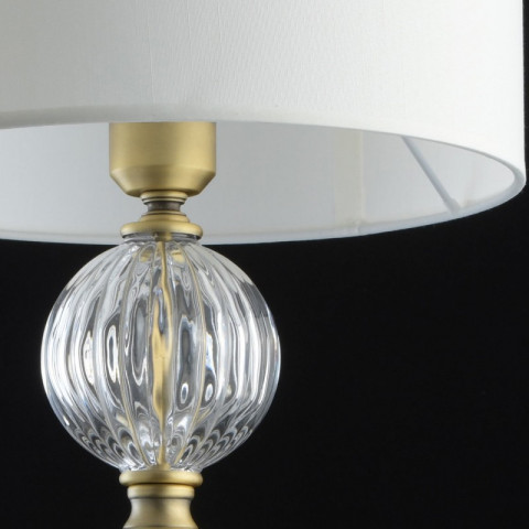 Lampe de table laiton classic 1 ampoule 67 cm
