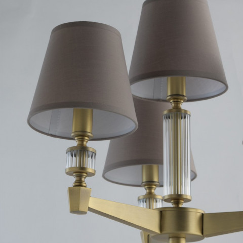 Lampe de table laiton neoclassic 4 ampoules 60 cm