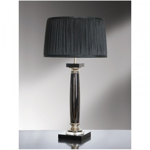 Lampe simona nero, sans abat-jour