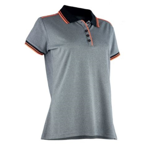 Polo Laurie femme LMA Gris T.1 - 9280
