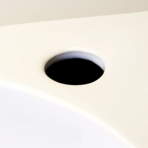 Lave main ovale - céramique - 40x29 cm - elipse