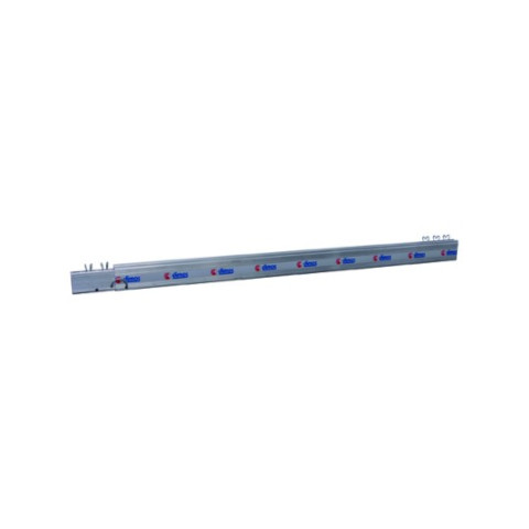 Lisse alu télescopique emboîtable L 2 à 3m h 10cm - DIMOS - 870210
