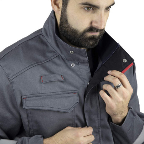Veste ATEX multinormes Risk Basic Vision - LMA - 2326 -L-Gris