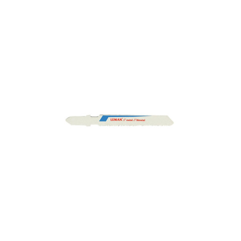 5 lames de scie sabre bi-métal - Lu. 50 mm pas 1.2 mm - coupe fine pour inox - LEMAN - 7106.05
