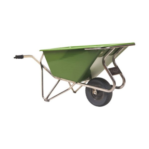 Brouette Noka 160 en aluminium roue anti-crevaison