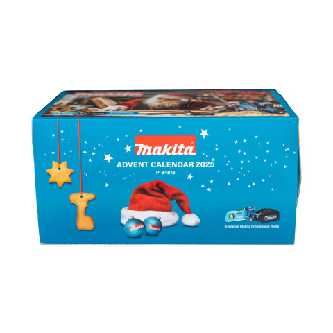 Calendrier de l'Avent 2025 édition limitée - MAKITA - P-84816