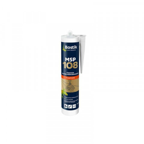 Mastic bostik msp 108 polymères blanc de fixation hautes performances x5