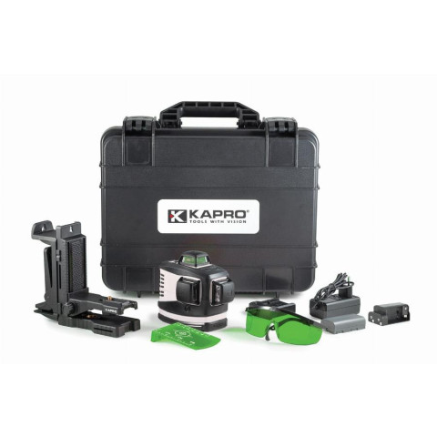 Laser 4D vert KAPRO + mallette rigide + accessoires modèle 883G - 58833