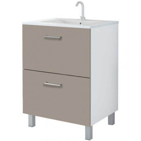 Mennza meuble de salle de bain daia - Couleur et dimension du meuble au choix