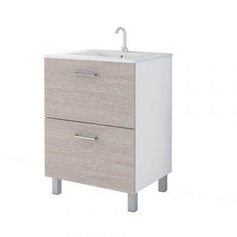 Mennza meuble de salle de bain daia - Couleur et dimension du meuble au choix