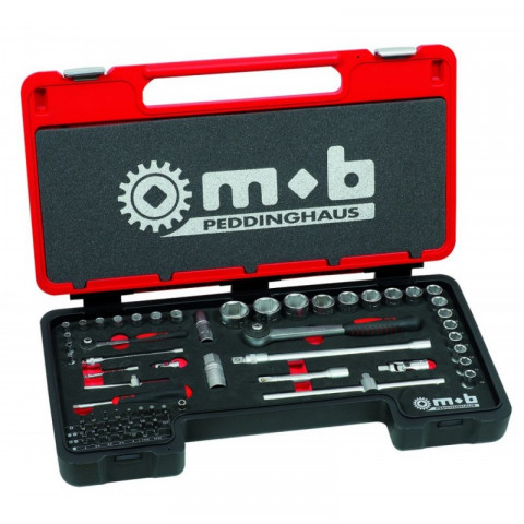 Mob peddinghaus - outillage 9499100001 cargo 1/4- 1/2'' 70 pièces + trousse textile 30 pieces