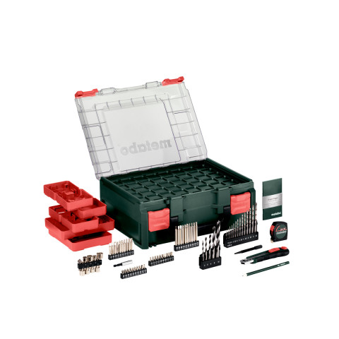 Perceuse-visseuse sans fil - BS 18 L Set - METABO - avec 2 batteries 18V2.0Ah - chargeur - coffret et accessoires - 614051710